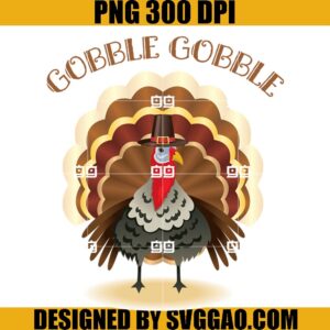 Gobble Gobble PNG, Turkey PNG, Thanksgiving PNG