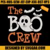The Boo Crew Embroidey Design, Boo Halloween Embroidery File