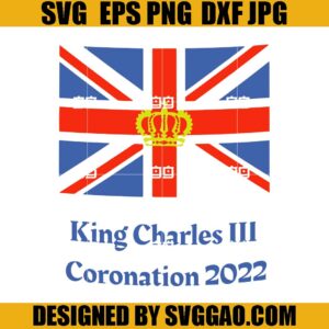 King Charles III Coronation 2022 SVG, His Royal Majesty King Charles SVG, His Royal Highness SVG