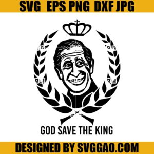 God Save The King SVG, King Charles III SVG