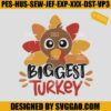 Biggest Turkey Embroidery Design, Turkeys Embroidery File