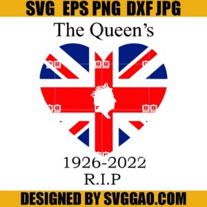 Queen Elizabeth Sweatshirt SVG, Rip Queen Elizabeth SVG, Rest In Peace Majesty The Queen SVG