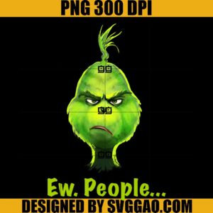 The Grinch PNG, Ew, People! PNG