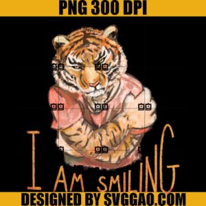 I Am Smiling PNG, Tiger PNG