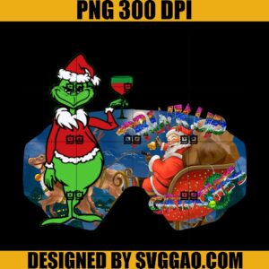Drink Up Grinches PNG, Santa Christmas PNG, The Grinch PNG