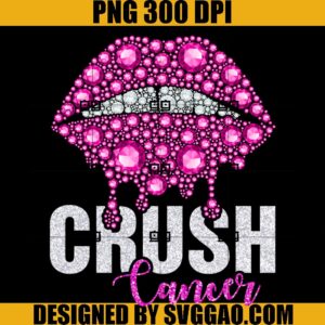 Crush MS SVG, Crush Breast Cancer SVG, Breast Cancer Paint SVG
