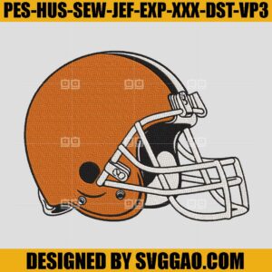 Cleveland Browns Baseball Embroidery Design, NFL Sport Embroidery File