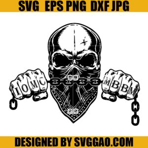 Motorbiker Skull SVG, Biker Skull SVG, Skull Halloween SVG