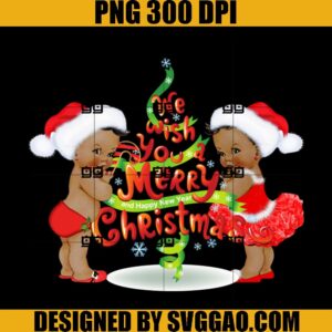 We Wish You A Merry Christmas PNG, Kids Christmas PNG