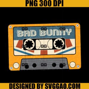 Vintage Bad Bunny PNG, Bad Bunny Stranger PNG