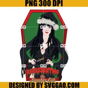 Representing The Naughty List PNG, Chrirstmas PNG
