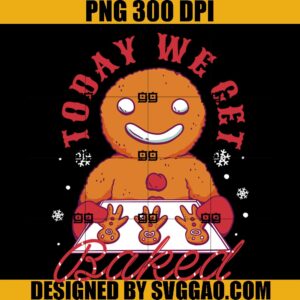 Gingerbread Man Baking PNG, Gingerbread Christmas PNG