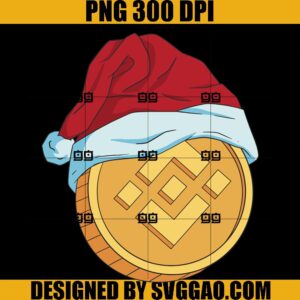 Crypto Christmas PNG, Santa Crupto PNG, Coin Christmas PNG