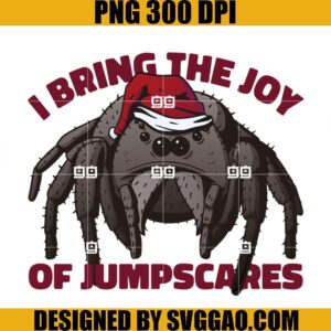 Christmas Scary Spider PNG, Santa Spider Christmas PNG