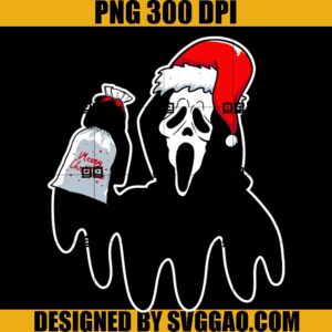Christmas Killer PNG, Ghostface Christmas PNG