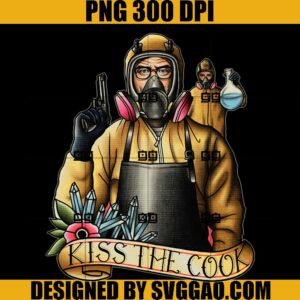 Breaking Bad Kiss the Cook PNG, Bad Bunny PNG