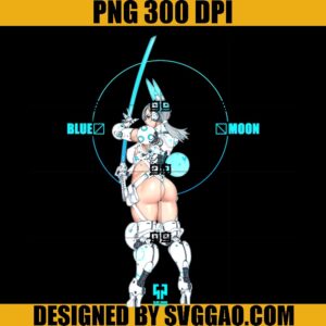 Blue Moon PNG, Bunny Sexy PNG