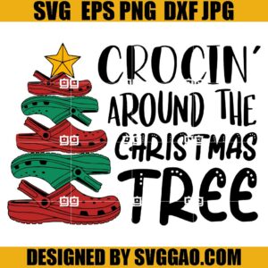Crocin Around The Christmas Tree SVG, Christmas Tree SVG, Merry Christmas SVG