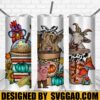 Thanksgiving-Latte-20oz-Skinny-Tumbler-Designs-PNG,-Sublimation-Designs-PNG