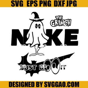 Just Boo It SVG, The Grinch SVG, Boo Grinch SVG