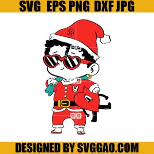 Baby Benito Christmas SVG, Santa Bad Bunny SVG, Sin Ti SVG