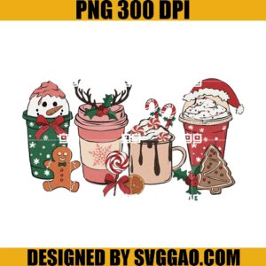 Christmas Drinks PNG, Santa Late PNG, Christmas Candy PNG