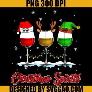 Christmas Spirits PNG, Glasses Of Wine Xmas Holidays PNG