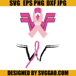 Superhero Breast Cancer SVG Bundle, Breast Cancer SVG