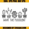 What The Fucculent SVG, Succulent SVG, Cactus SVG, Plants SVG 1 What The Fucculent SVG, Succulent SVG, Cactus SVG, Plants SVG