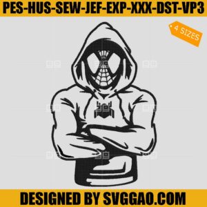 Spider Man Embroidery Design, Marvel Embroidery File