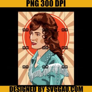 Loretta Lynn Thank You For The Memories PNG, Loretta Lynn Vintage Design PNG, Rip Loretta Lynn PNG