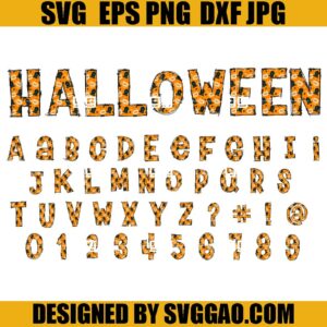 Font Halloween PNG Bundle, Happy Halloween PNG, Spooky PNG