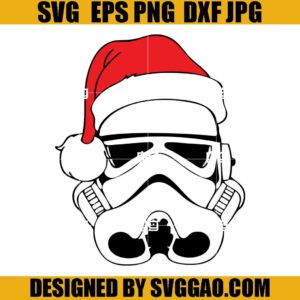 Stormtrooper Christmas SVG, Star Wars Christmas SVG, Santa Stormtrooper SVG