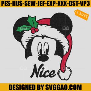 Christmas Season Embroidery Design, Christmas Squad Embroidery FIle