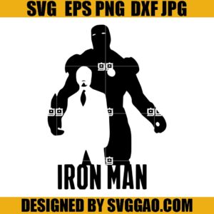 Iron Man SVG, Tony Stark SVG, Avengers SVG