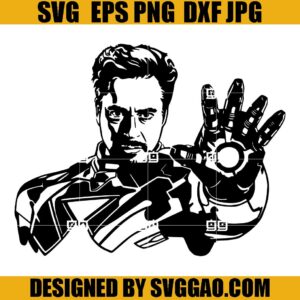 Iron Man SVG, Avengers SVG, Marvel SVG, Iron Man SVG Silhouette