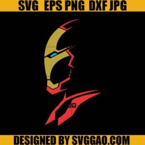 Iron man Head SVG, Avengers SVG, Iron man Avengers SVG