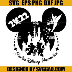 Making Disney Memoies SVG Bundle, Magical Kingdom SVG, Mickey Christmas SVG
