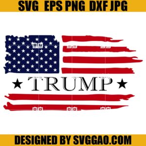 Trump 2024 SVG, Trump Flag US SVG, July 4th SVG