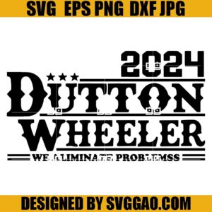 2024 Dutton Wheeler SVG, Dutton Wheeler SVG, Yellowstone SVG