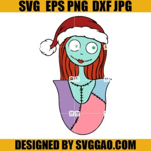 Santa Claus Sally SVG, Sally Christmas SVG, Sally Xmas SVG