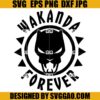 Wakanda Forever SVG, Black Panther 2 Wakanda Forever SVG PNG DXF EPS Cut Files