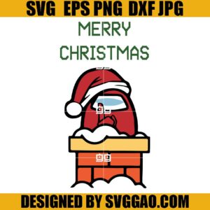 Merry Christmas Among SVG, Merry Christmas SVG, Santa Among SVG