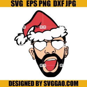 Christmas Bad Bunny SVG, Christmas SVG, Xmas SVG