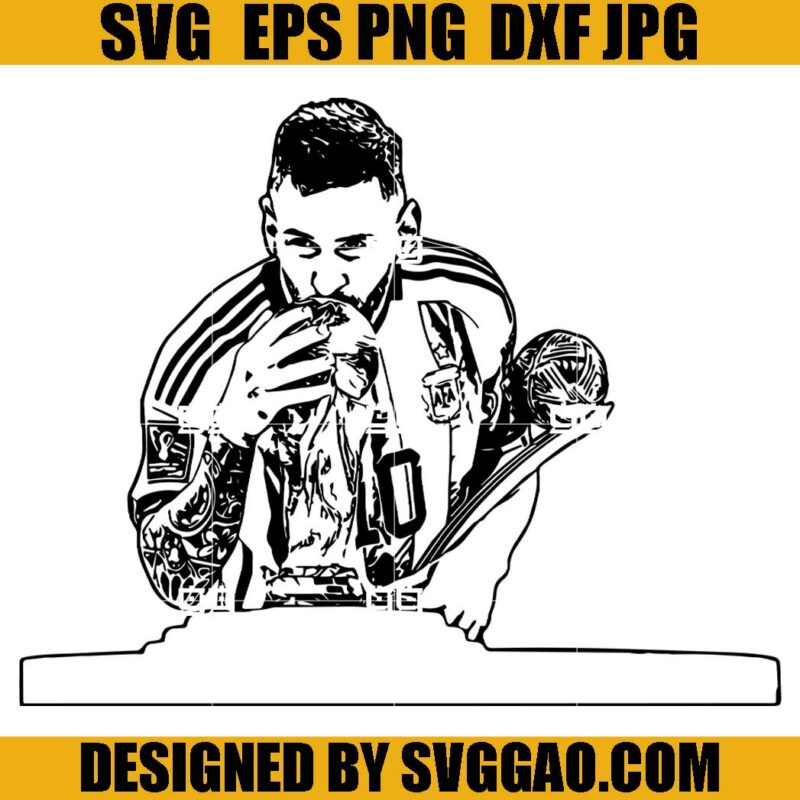 Lionel Messi SVG, World Champion Argentina SVG, Messi 10 SVG – SVGGAO