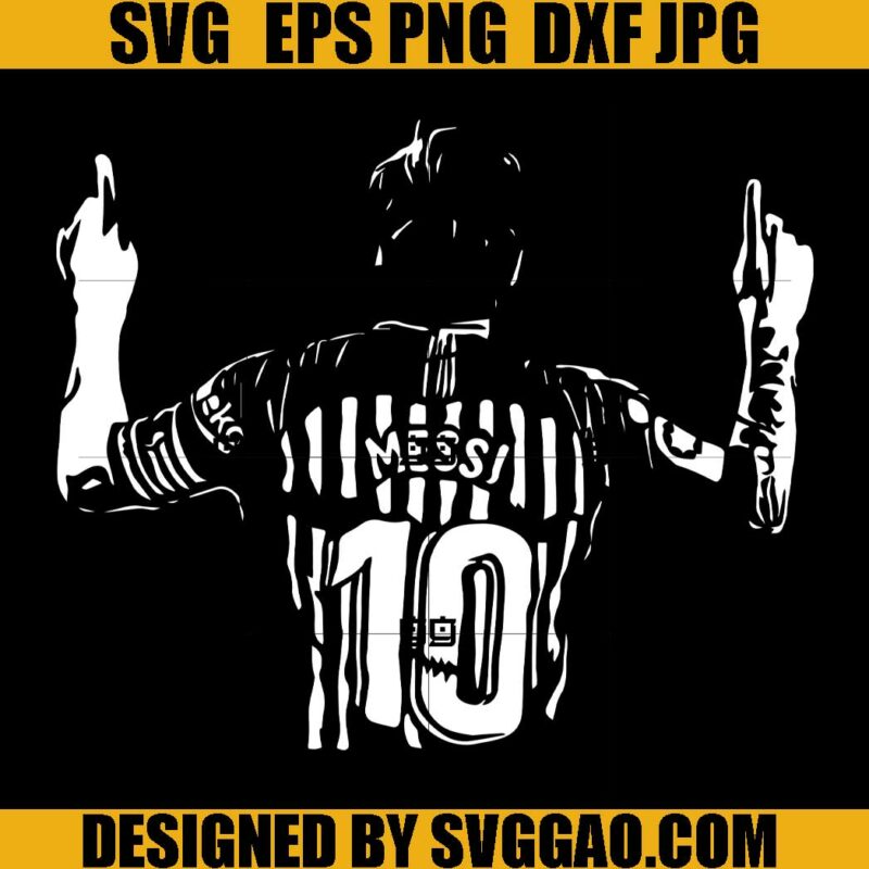 Lionel Messi SVG, Argentina National Football Team SVG, Messi 10 SVG