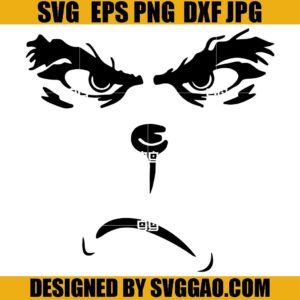 Grinch Face SVG, Grinchmas SVG, Xmas The Grinch SVG