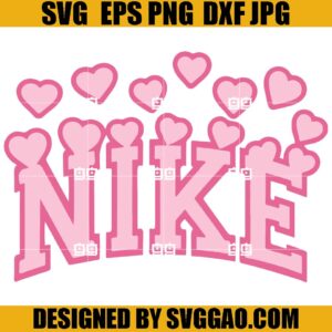 Nike Valentine SVG, Swoosh Valentine SVG