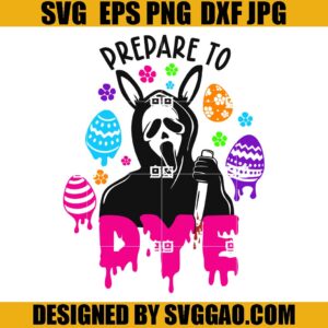 Scream Ghostface Easter SVG, Scream Egg SVG, Happy Easter SVG