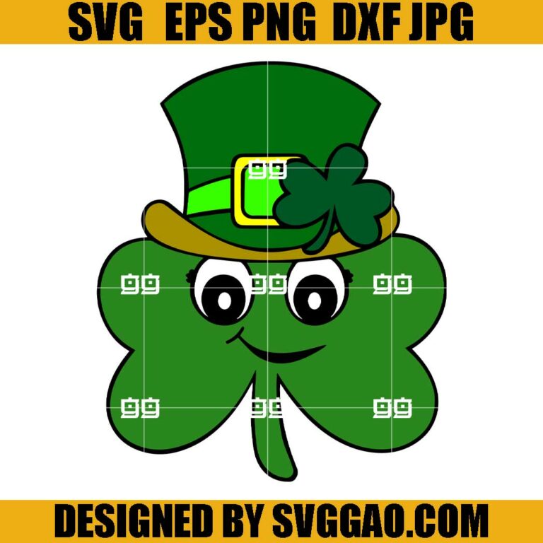 Leprechaun Shamrock SVG, St. Patrick’s Day SVG, St Pattys SVG – SVGGAO